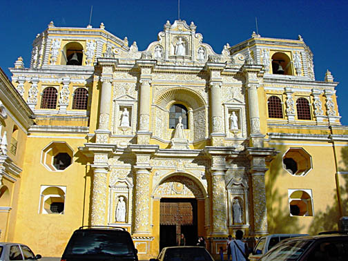 Church and convent in Antigua, Guatemalagemala