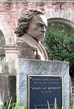 Beethoven bust at Guadalajara School of Music