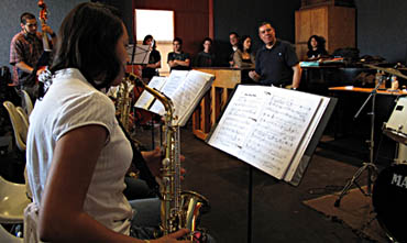 Guadalajara School of Music director and students