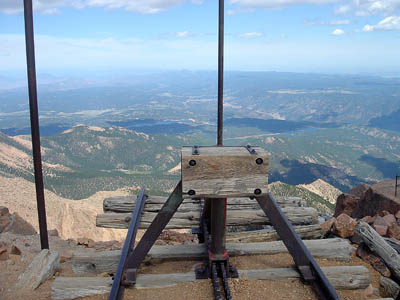 Manitou & Pike’s Peak Railway end of the line