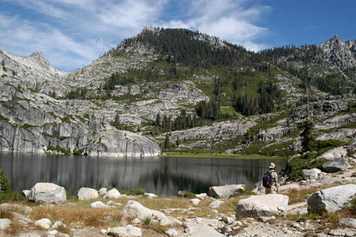 Upper Canyon Lake in Trinity Alps