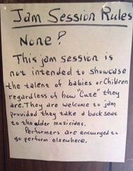 jam session rules