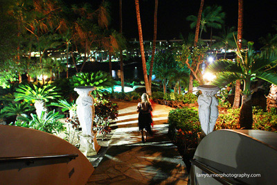 Hawaii Hilton evening