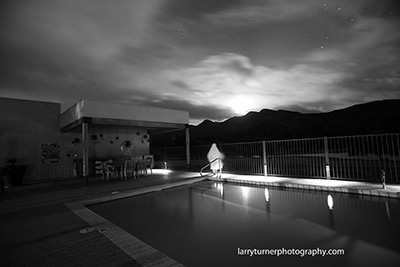 Arizona Night Pool Sunglow