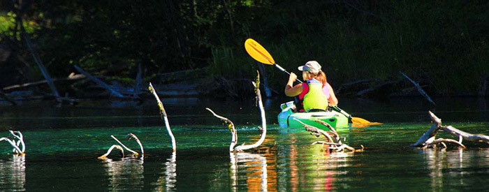 Klamath kayaking