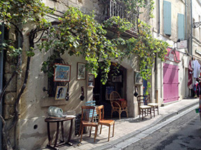 Arles Lane and Shops