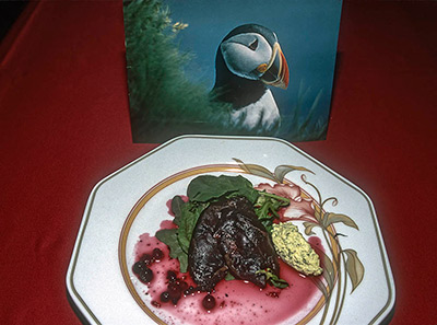 Cooked puffin popular Icelandic dish