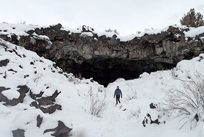 Crystal Cave icefall