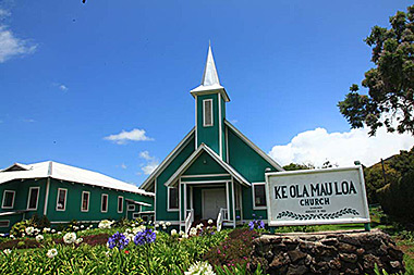 Hawaii Big Island church