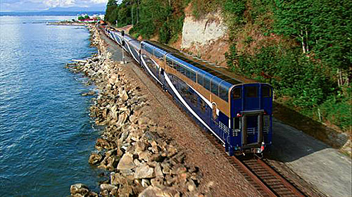 Rocky Mountaineer on new coastal route