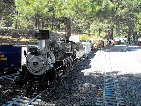 Train Mountain locomotive