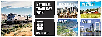 Amtrak Train Days poster