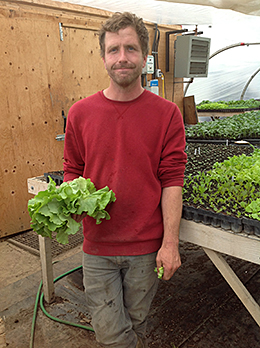 Circle Farm's owner Andrew