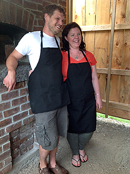 Lakefield Hard Winter Bread Company owners Graham and Jessica