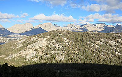View from the John Muir Trail