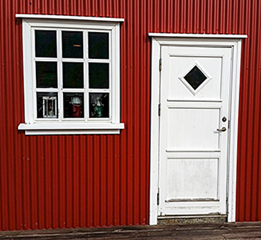 Iceland house siding
