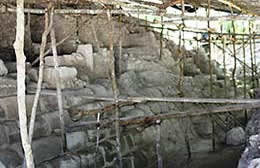 Guatemala el Mirador la Danta upper platform excavation