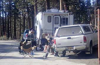 Mammoth Mountain camper
