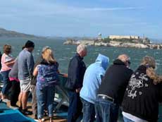 Alcatraz from cruise ship