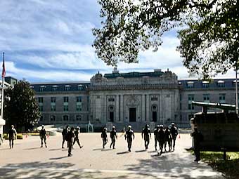 The Naval Academy’s “Mother Bancroft” has its own zip code.