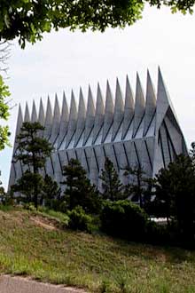 The US Air Force Academy Chapel