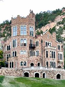 The “Castle” at the Glen Eyrie Conference Center.