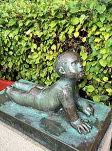 Gustav Vigeland sculpture Infancy, Oslo, Norway