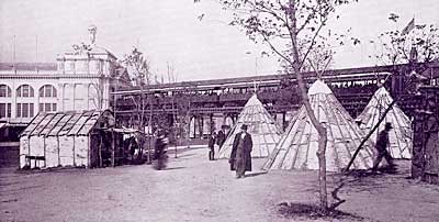 Penobscot village at St. Louis World's Fair 1904