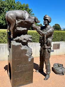Canberra, Explosive Detection Dogs Memorial