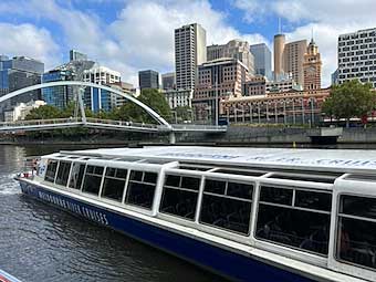 Melbourne, Yara River cruise
