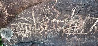 Hart Mountain petroglyph