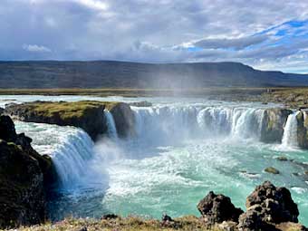Iceland, Gullfoss upper falls