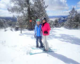 Warner Canyon skiing