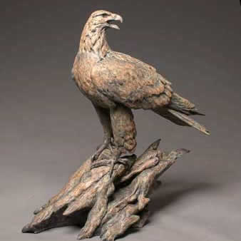 Avian sculptor Stefan Savides bird
