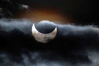 2023 Annualar eclipse seen from near Cedarville, California