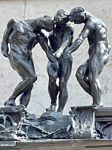 The Three Shades by Rodin