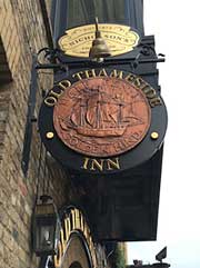 The Old Thameside pub in London
