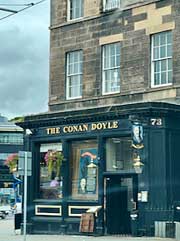 The Conan Doyle pub in Edinburgh