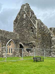 The ruins of Glenluce Monestery