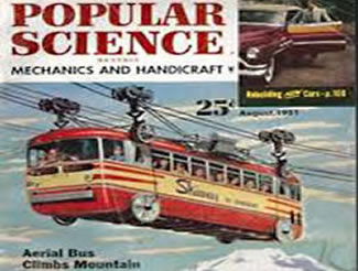 Mt.Hood Skiway on cover of Popular Science