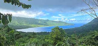 Ureparapara island inlet