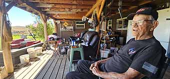 Wisdom, 93-year-old step dad Don Wise