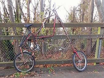 Tall bicycle
