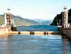 Belgrade, Transiting an Iron Gate lock