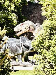 Belgrade, Kids rides and Dinosaurs in the Kalemegdan Park