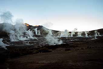 Tatio Geysers, Chile