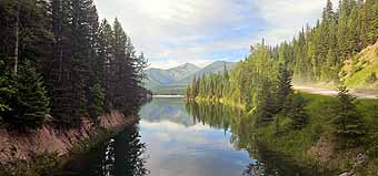 Montana Hungry Horse Reservoir