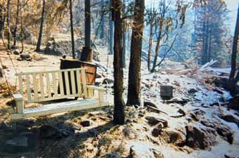 Icicycle Creek fire damage